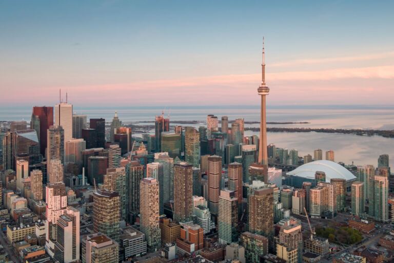 Aerial View of Toronto